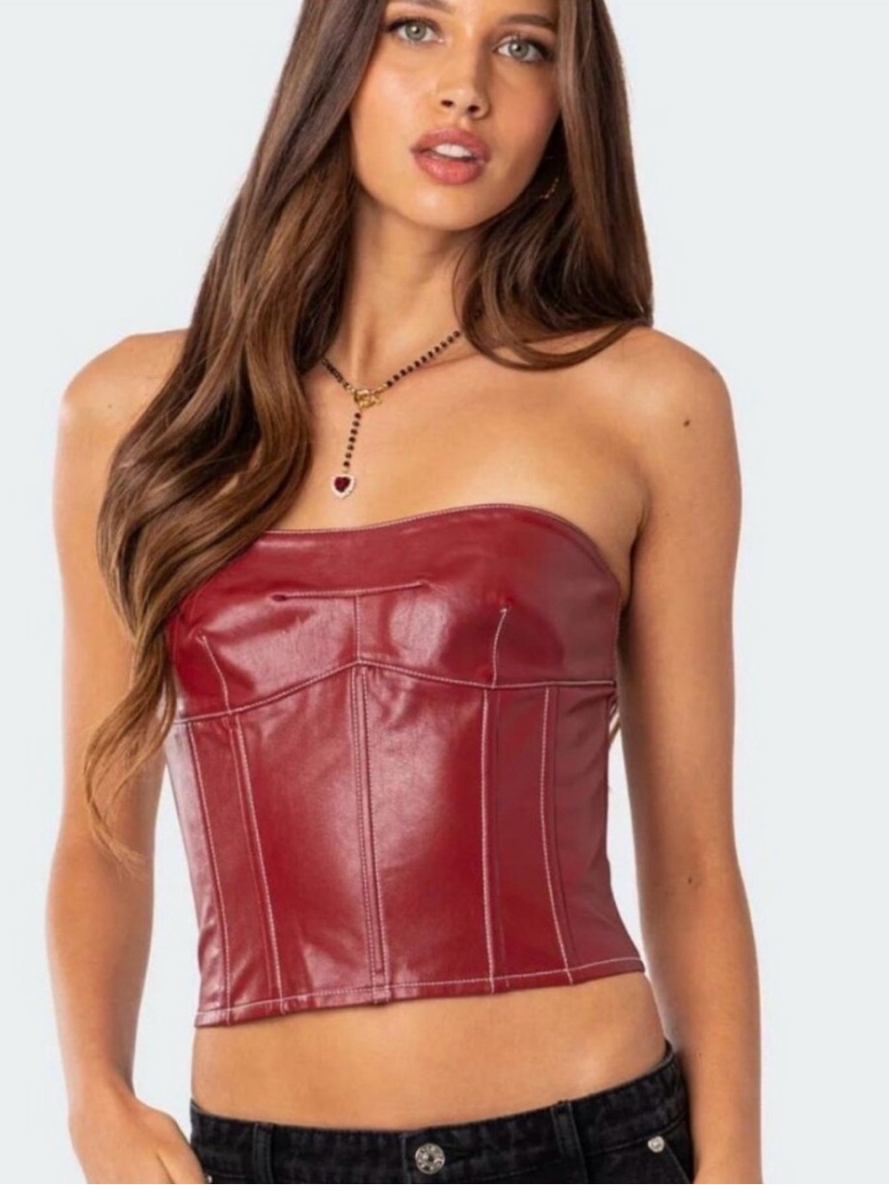 NWT Edikted Corset Top XL